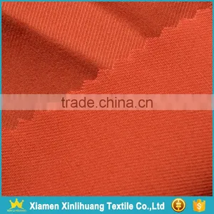 Competetive Price Red Color Brushed 98 Cotton 2 Spandex Calvary Twill Fabric for Pants thumbnail-2