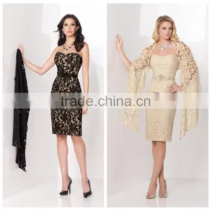 New Designs Sexy See-through Lace Evening Dress Patterns thumbnail-1