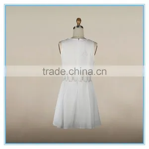 Fashion Dress 2016 Women Clothing Sexy Dress Embroidery Cutwork thumbnail-3