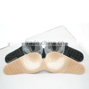 2015 Sexy Girl Strapless Seamless Invisible One-piece Nude Nipple Bra thumbnail-6