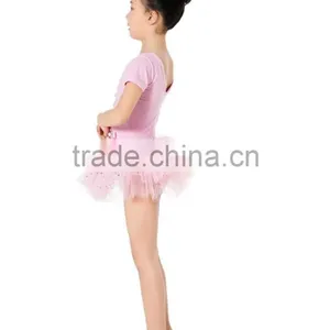 2017 Newest Beauty Girls Bowknot Flower Princess Party Chiffon Kids Tutu Dress thumbnail-5