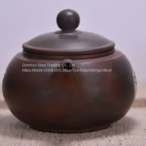 Household Tea Pot Nixing Hand Engraving Dog Design Tea Pots Yixing Teapots thumbnail-2