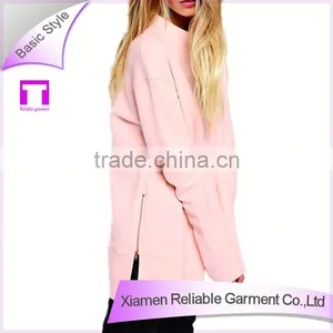 Top Quality New Fashion Custom Side Zip Hoody thumbnail-1