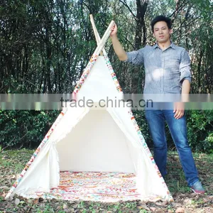 ShiJ Cotton Childrens Teepee thumbnail-2