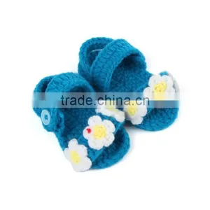 Beautiful Summer Crochet Baby Toddler Shoes thumbnail-2