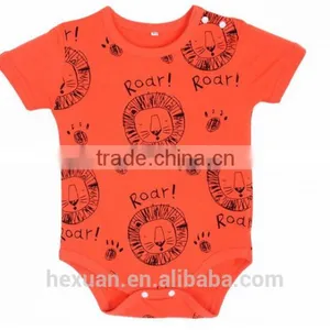 Cotton Short Sleeve Baby Romper New Born Clothing Summer Baby Gift Baby Jumpsuits Cute Animal thumbnail-3