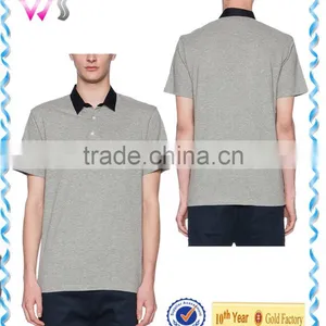 Mens Golf Polos Dry Fit Shirts Muscle Fit Short Sleeve Golf Polo Shirts for Men Hotsale thumbnail-6
