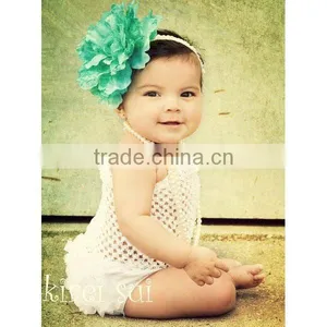 Baby Girls White Tube Top & Petti Bloomer Panties 2 Pcs Set thumbnail-1