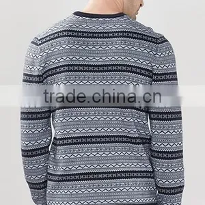 Custom New Design Round Neck Mens Knitting Pattern Cashmere Sweater With Cheap Price thumbnail-4