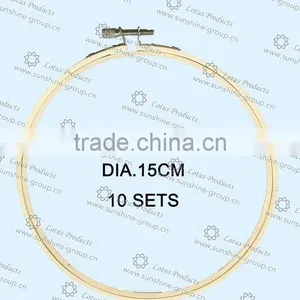 Bamboo Embroidery Frame, Bamboo Embroidery Hoop thumbnail-1
