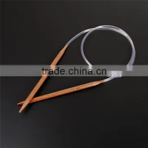 Natural Bamboo Circular Knitting Needles 80cm(31 4/8") Long, Needle Thickness: 10mm - 2mm, 1 Set (18 Pairs/Set) thumbnail-2