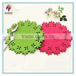 Factory Customized Laser Cut Felt Coffee Pot Mat thumbnail-1