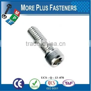 Made in Taiwan Plain Alloy Steel Black Oxide Metric Stainless Steel Socket Head Cap Screw thumbnail-6