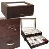 Latte Brown Leather Watch Case thumbnail-1