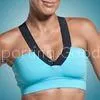 Work Out Clothing Bright Push Up Sports Bra Moisture Wicking Yoga Outfits thumbnail-1