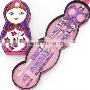6Pcs Nail Clipper Kit Nail Care Set Pedicure Scissor Tweezer Knife Eyebrow Scissors Manicure Set Tools thumbnail-3