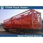 20ft 40ft Container Diesel Fuel Tank Trailer With Carbon Steel Tank Body thumbnail-1