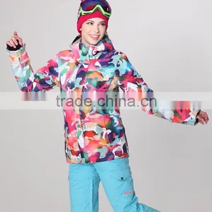 New Design Women Snowboard Jacket Multi-functional Ski Snow Wear for Lady Ski Jacket thumbnail-6