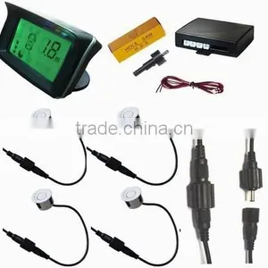 4 Waterproof Sensors Colorful LCD Car Parking Sensors LCD Display Monitor Car Parking Sensor System thumbnail-1