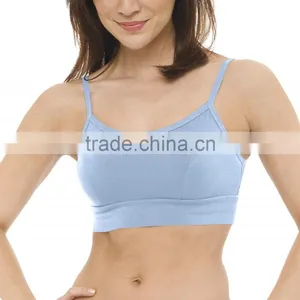 Gym Wear Dry Fit Fashionable Crop Top Custom Yoga Bra thumbnail-1