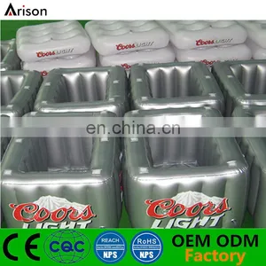 Inflatable Ice Bucket Beer Cooler Inflatable Float Ice Cooler for Water Cooler thumbnail-4