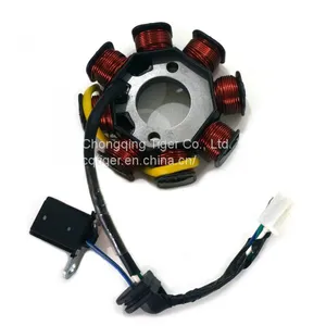 Motorcycle Magneto Coil Stator, 8 Poles, OEM Engine Parts thumbnail-1