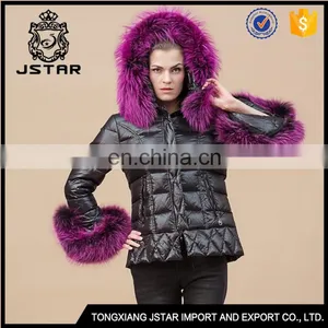 Attractive Design Hooded Waterproof Jacket China Wholesale Lady Jacket thumbnail-4