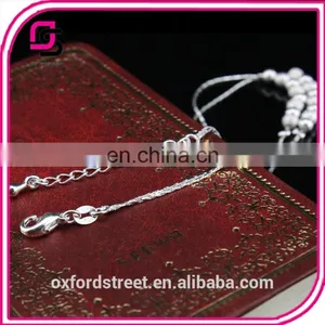 Korean Summer Fashion Cute Heart-shaped Star Silver Ladies and Girls Anklets thumbnail-3