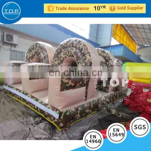 Giant Inflatable Obstacle, Adult Inflatable Obstacle Course, Obstacle Race Inflatable Game thumbnail-4