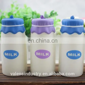 OEM Wholesale Stress Release Soft PU Japan Squishy Licensed Kawaii Slow Rising Milk Bottle Toys Factory Supplier thumbnail-3