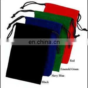 Jewellery Felt Drawstring Bag Promotional Suede Drawstring Pouch Printed Logo on the Bag thumbnail-1