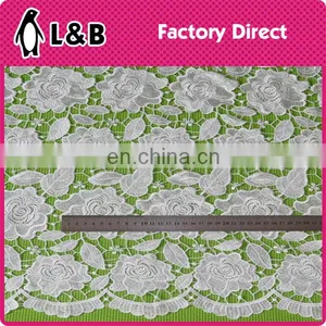 Wholesale Popular Fashion Embroidery Chemical Polyester Lace Fabric thumbnail-5