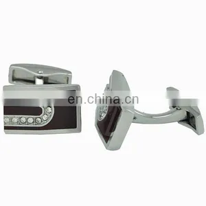 Wholesale Hardware Jewelry Crystal Cufflink thumbnail-4