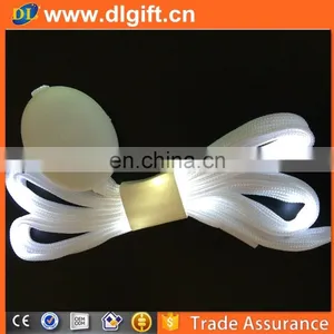 Wholesale Nylon LED Glitter Shoelace With 10 RGB Lights thumbnail-3