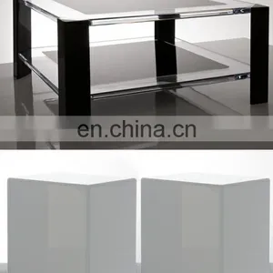Custom Design Clear Acrylic Table,bespoke Acrylic Luxury Furniture for Living Room thumbnail-3