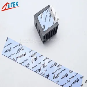 Blue Silicone Pad Can Die-cutting Thermal Conductive Silicone Rubber Sheet thumbnail-1