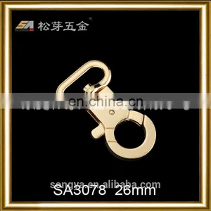 China Dongguan Professional Supplier About Gold Plated Hook Hardware Fashionable Handbag thumbnail-2