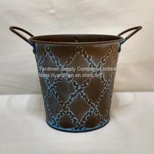 2018 New Desgin of Metal Flower Pot for Decoration From China Supplier thumbnail-5