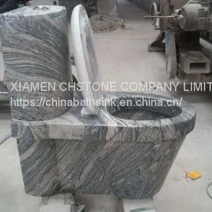 China Juparana Bathroom Toilet Natural Stone Toilet thumbnail-1