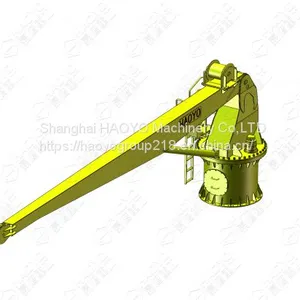 Fixed Boom Hydraulic Cargo Ship Crane Manufacturer Price thumbnail-2