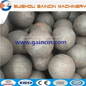 Grinding Media Mill Balls, Forged Steel Mill Balls, Steel Grinding Media Balls thumbnail-2