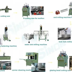 Jinan SINON PVC UPVC Profile Cutting Off Saw for Window Door thumbnail-7