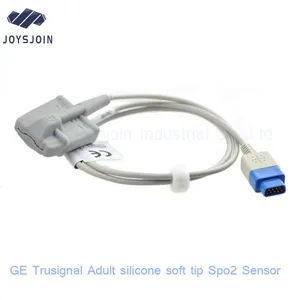 Reusable 9pin GE Trusignal Adult Ear Clip Spo2 Sensor thumbnail-5