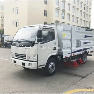 Dongfeng Sweeper Road Car With Dust Factory Custom Quality Reliable thumbnail-1
