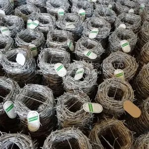 China Hebei Anping Manufacturer Barbed Wire Good Quality thumbnail-4