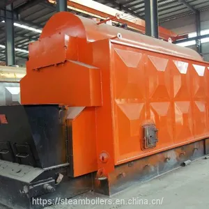 Water-Fire Tube DZL Series Industrial Coal Fired Steam Boiler for Greenhouse thumbnail-1