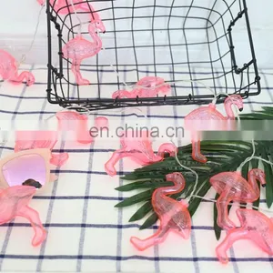 Factory Decorative Led Summer Holiday Curtain Strip Flamingo Lights Garden Party Home Outdoor Decoration Fairy String Light thumbnail-5