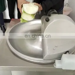 Industrial Meat Bowl Cutter Machine,vegetable Cutting and Mixing Machine,vegetable Shredder and Chopper thumbnail-1