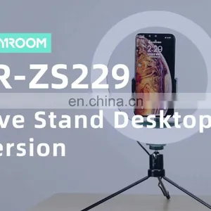 JOYROOM Ring Light With Tripod Stand Desktop Live Led Light Holder Streaming Tripod for Smartphone thumbnail-1