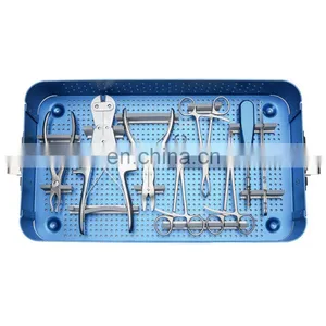 Factory Price Orthopedic Surgical Instruments Micro Plate Instruments Set Trauma Basic Surgical Instruments Set Mini Fragment thumbnail-3